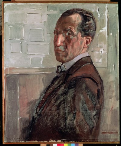 Autoritratto, 1918 da Piet Mondrian